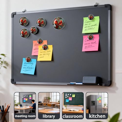 Imanes decorativos para refrigerador, 2 unidades redondos 1.97 in miniatura 5