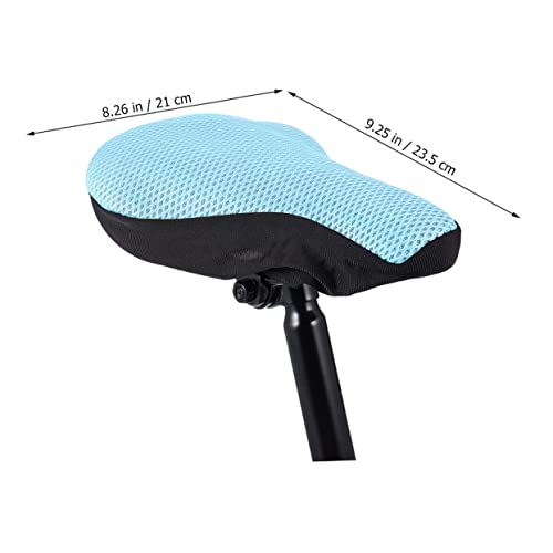 BIUDECO Cover Gym Bike Fitness Accessories Foam Padding for Bike Bicycles Seats Cushion Bike Accessories for Bike Saddle Cushion Cover Honeycomb Bike Cover 3D - Thumbnail 4