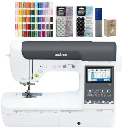 Brother SE2000 Computerized Sewing and Embroidery Machine (SE2000 +...