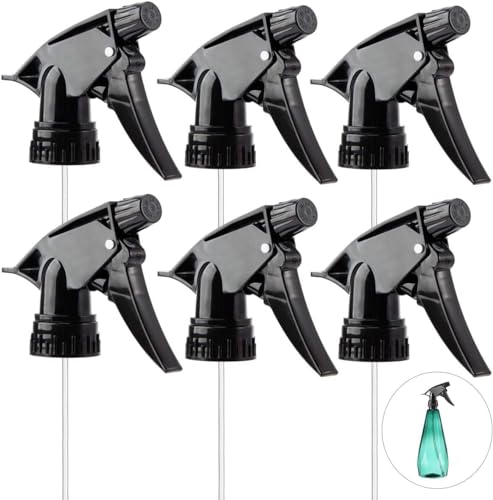Generic All Purpose T-8 Black Trigger Sprayer with 9-1/4
