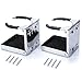 M-ARINE BABY 2PCS Stainless Steel Adjustable Folding Cup Drink Holders Marine/boat/caravan/car