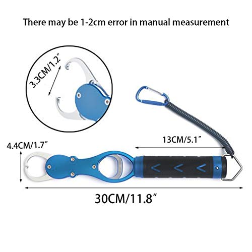 Maytop Alicate de pesca, pinça de lábio de peixe, alicate de pesca inoxidável, 15,8 kg, ferramenta d