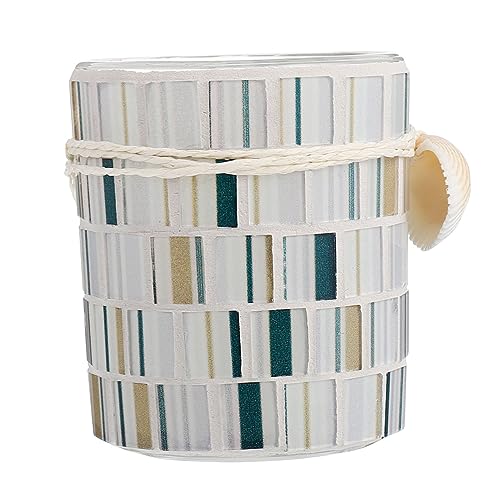 HOODANCOS 1pezzi Portacandele in Vetro Bicchiere per Aromaterapia Portacandele Tealight per Matrimonio Festa e Decorazioni Speciali