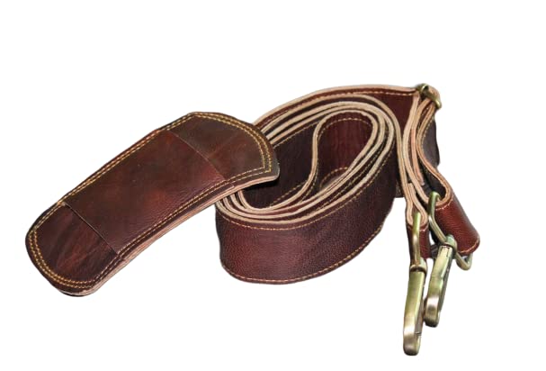 Parrys Leather Worldadjustable 60 Inch Real Leather Bag