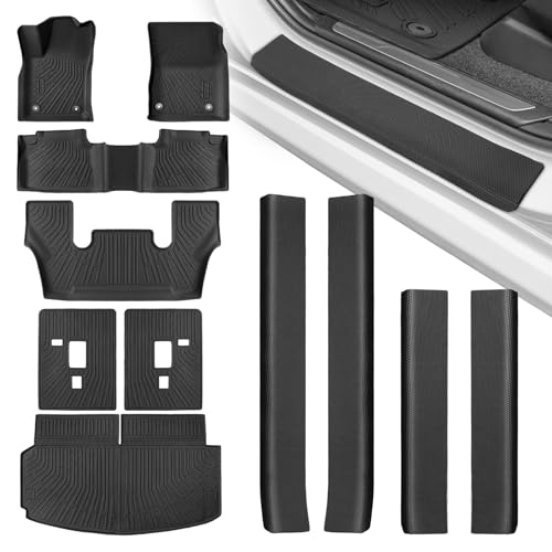 Image of TAPTES Floor Mats & Cargo Liner for Dodge Durango 6 Seats 2016-2026