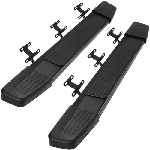 COMNOVA 6 Inch Side Steps Running Boards Compatible with 2017-2025 Ford F250 F350 F450 Regular Cab Single Cab. F250 Running Boards Regular Cab