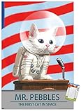 Fallout 4 - Mr. Pebbles - The First Cat In Space Wall Poster, 34L' x 22.4W', Premium Poster & Mount Bundle