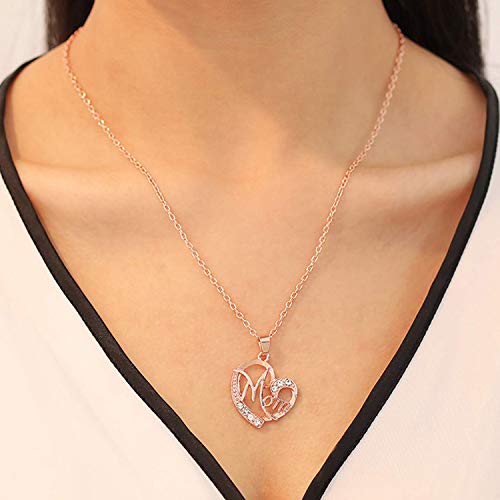 Mahi Heart Pendant Necklace with Chain for (PAPS1101921PR) - Image 3