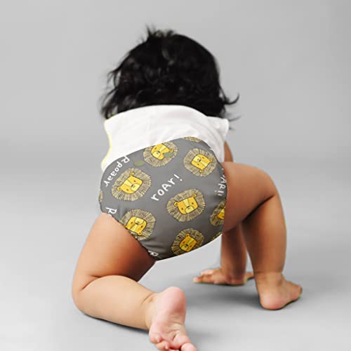 Image of SuperBottoms Swimming Diapers for Babies & Toddlers - Reusable & Adjustable Swim Diapers - Washable Cloth Diapers - Skin Friendly Fabric - Easy to Clean - Fits 3M - 3Y