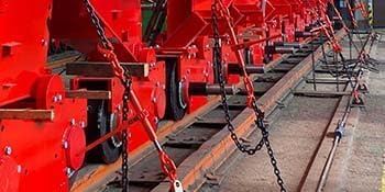 Miniatura 7 de Lechansen Cadena de Amarre de Transporte G80 de 38 pulgadas x 10 pies, cadenas de remolque de 38 pulgadas con ganchos de agarre Clevis G80, Cadenas