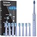 Produktbild Sonic Elektrische Zahnbürste Schallzahnbürste - PHYLIAN H7 Elektrische Schallzahnbürste, Schall Electric Toothbrush Mit 8 Ersatzbürsten, 5 Putzmodi, Timer, Aufladen 3 Stunden Hält 120 Tage