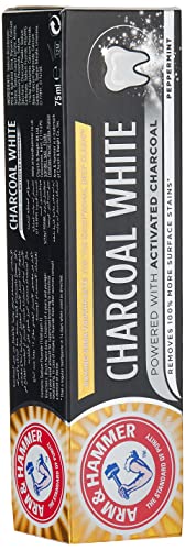Arm & Hammer Charcoal White Toothpaste, 75Ml #TOP2