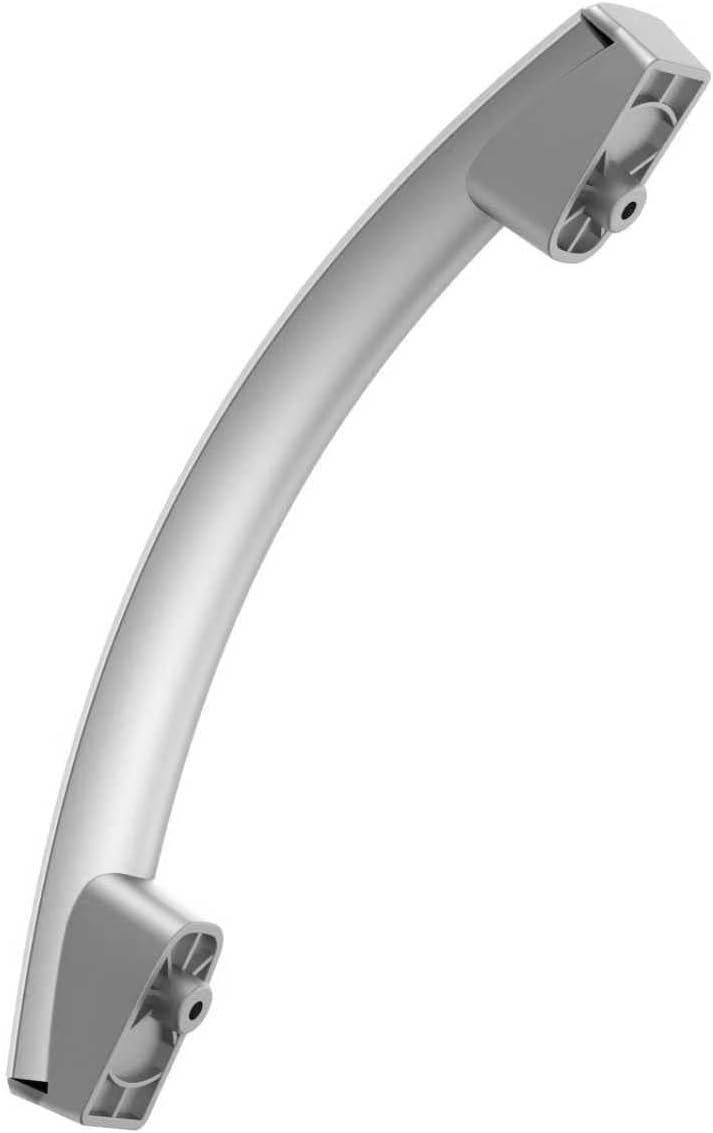 W10210887 PS2342205 Microwave Door Handle Replacement, Compatible with Various Over-The-Range Models, Durable Aluminum Alloy Kitchen Appliance Handle, Easy to Install