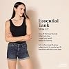 Camisetas sin Mangas de Cuello Redondo Ajustadas de Amazon Essentials, Paquete de 2 4