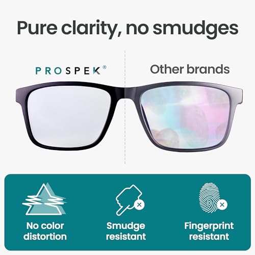 Image of Prospek Blue Light Glasses Reading for Men and Women, For Computer Use, Blue Light Protection, Clear Lens 0 to +3.0 Diopters