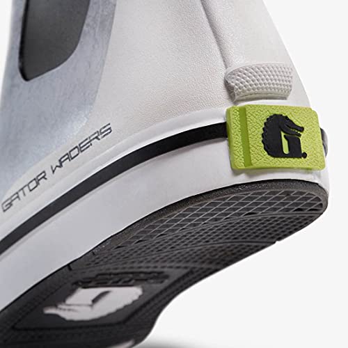 Gator Waders Mens Breakline Rubber Fishing Deck Ankle Boots (Ghost, 10) #TOP6