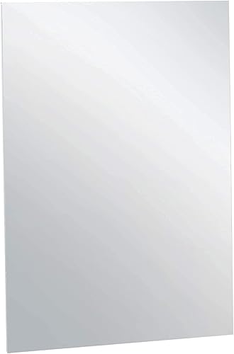 Fab Glass and Mirror Espejo de pared de 36 x 60 pulgadas - 14 pulgadas de grosor sin marco para espejos de gimnasio y estudio de baile, espejo de