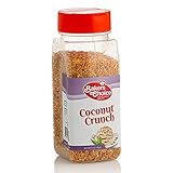 Coconut Crunch Topping - Coconut Sprinkles for Ice Cream Sundae Toppings - 7 Ounce - Dairy Free, Kosher - Baker’s Choice