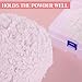 Extra-Large Powder Puff for Body Powders, 6'' Soft Fluffy Body Powder Puff Large Oversize Pink Makeup Powder-Puff Bodys Powders Applicator for Men Women Bath