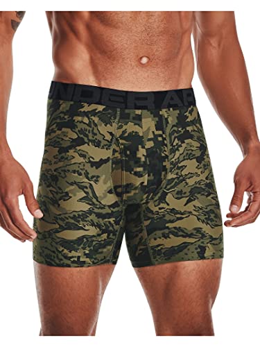 Image of Under Armour mens Multi-pack Performance Tech Boxerjock Brief, 6 inch Inseam, All-day Comfort & Soft