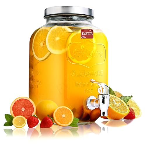 EVATTA 4 Litre Glass Water Dispenser with Tap - Image 2