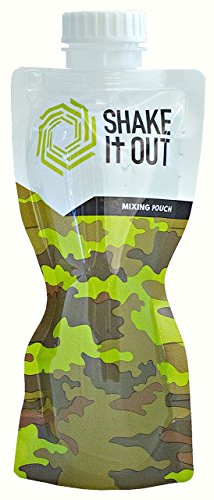 Collapsible 12oz Protein Shake Bottle for Travel