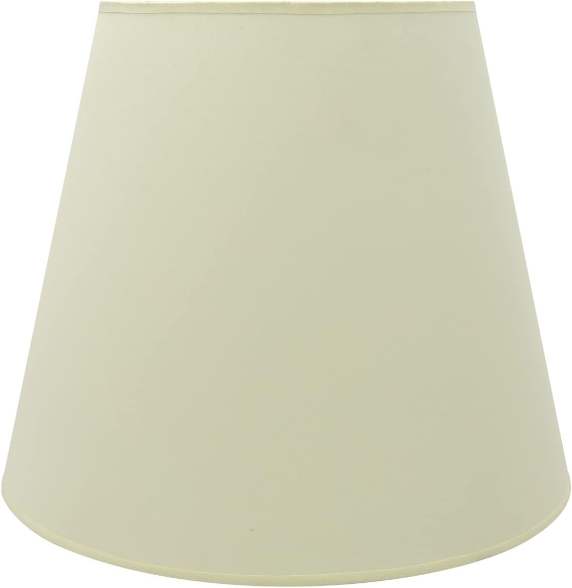 Aspen Creative 32027A Transitional Hardback Empire Shape Spider Construction Lamp Shade in Ivory, 18" wide (11" x 18" x 15")