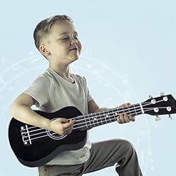 Winzz Ukulélé Soprano Kit de Démarrage pour Débutants avec Étui Souple Accordeur Amovible Cordes Supplémentaires Sangle… - Les Beatles, Paul McCartney, John Lennon, RIngo Starr, George Harrison Winzz Ukulélé Soprano Kit de Démarrage pour Débutants avec Étui Souple Accordeur Amovible Cordes Supplémentaires Sangle… – Image 6