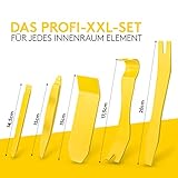 Befestigungsclips Auto + Auto Demontage Werkzeuge Set von SCHMITZ.Tools [700 Teile] Hebelwerkzeug Auto - Kfz Werkzeug - Auto Zubehör Innenraum - Auto Clips - Klips - Spreiznieten - Befestigung Clips