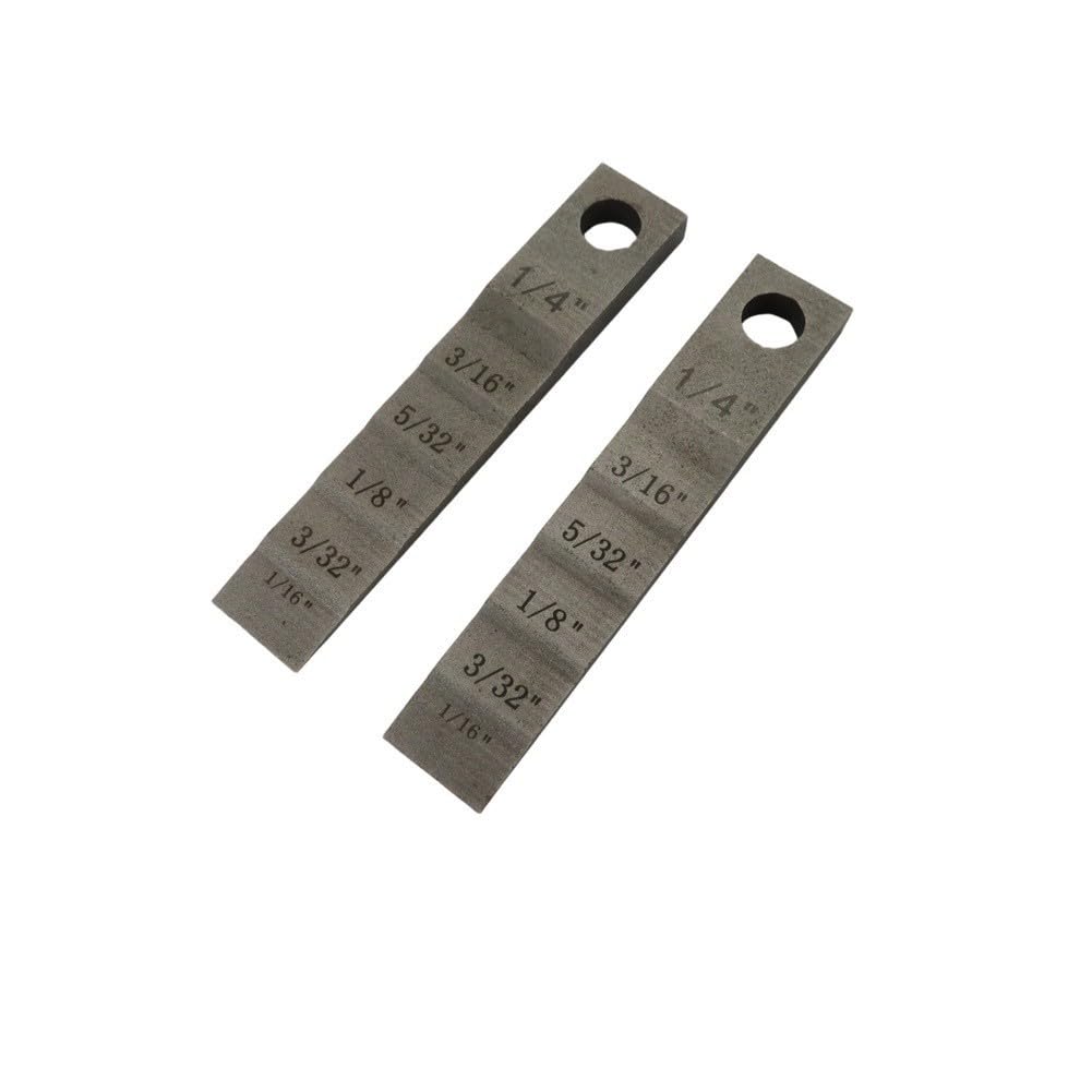 Set di 2 strumenti distanziatori per flangia 1/16/4 per saldatura, 2 pezzi