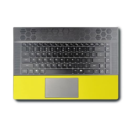 Image of MightySkins Skin Compatible with Alienware X16 R1 (2023) Full Wrap Kit - Solid Yellow | Protective, Durable, and Unique Vinyl Decal wrap Cover | Easy to Apply & Change Styles | Made in The USA