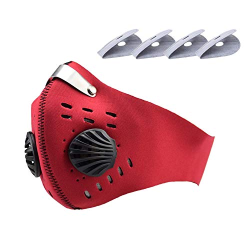 Breathing Face Mouth Safety Anti Carbon Filter Dust For Running Cycling Motorcycling Skiing