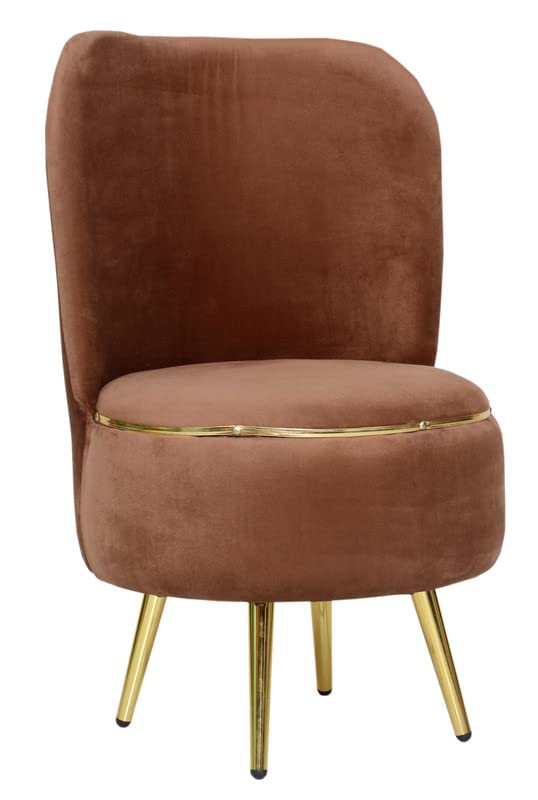 Image of Ottoman Stool for Living Room, Velvet Foot Rest Puffy for Sofa, Foot Stool for Sitting, Modern Puffy Chair for Bedroom, Metal Legs Ottoman for Home Decor, 17 /32 inch Height (Combo-Mouse)