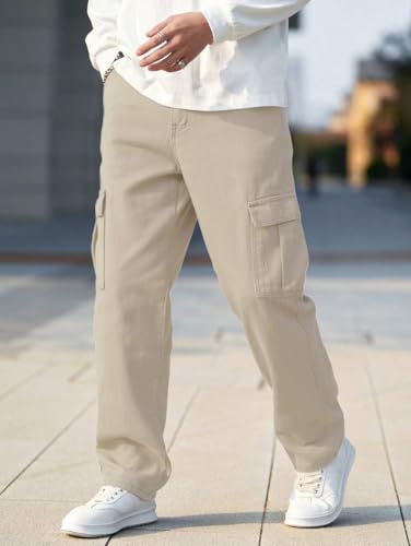 Image of RAGZO Baggy Cargo Jeans Pant for Man Stylish