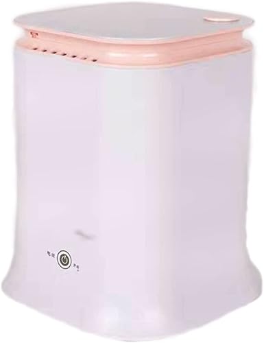 Mini lavadora, calefacción doméstica pequeña de 15 W, cocina y lavadora para niños, 4.4 lbs, adecuada para ropa interior, bragas, calcetines