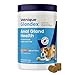 Glandex Anal Gland Soft Chew Treats with Pumpkin for Dogs 120ct Chews with Digestive Enzymes, Probiotics Fiber Supplement for Dogs - Vet Recommended - Boot The Scoot (Peanut Butter)