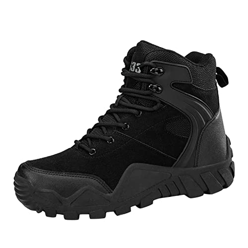 Zapatillas de trekking para hombre, impermeables, transpirables, para caminar, montañas, anchas, antideslizantes, para exteriores, pies anchos, para montañas, para senderismo, senderismo, etc, 011