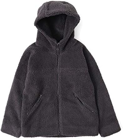 Amazon Co Jp Gymphlex ジムフレックス ボアフリース パーカー J 1380 Pl フーディー メンズ レディース L Mocha Grey ファッション