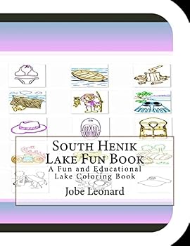 Paperback South Henik Lake Fun Book: A Fun and Educational Lake Coloring Book