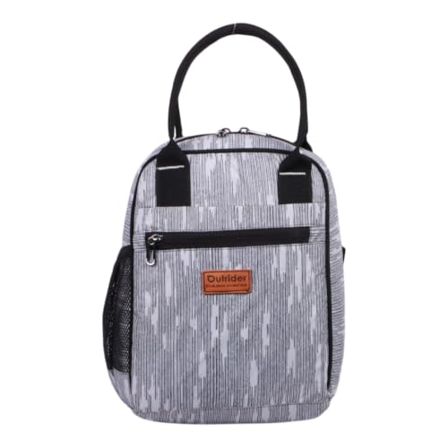 Image of Outrider Polyester Jumbo Lunch Bag,Lunch Bag for Office Men, Women and Kids, Quality Tiffin Bag for School, Picnic, Work, Carry Bag for Lunch Box, 12 litres,