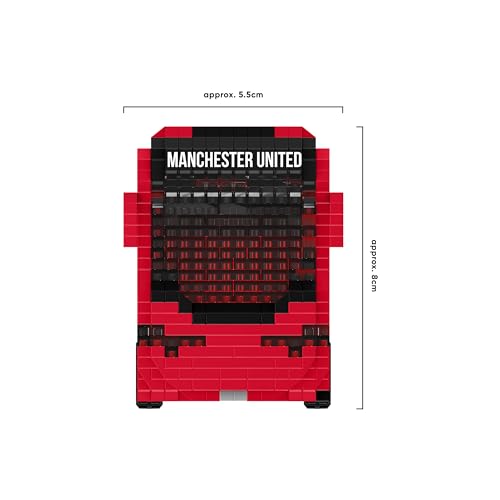 FOCO Officially Licensed Manchester United FC Football BRXLZ Bricks 3D Coach Toy Model - Premier League Construction Toy - 1347 Pieces - Ages 12+ - Sports Merchandise FOCO Officially Licensed Manchester United FC Football BRXLZ Bricks 3D Coach Toy Model - Premier League Construction Toy - 1347 Pieces - Ages 12+ - Sports Merchandise