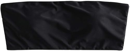 ZAFUL Traje de baño de color sólido sin tirantes para mujer