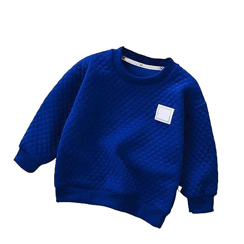 EnJoCho Kids Casual Tees Boys' And Girls' Top Toddler Children's Baby Solid Color Warm Sweater Kids For Autumn Winter