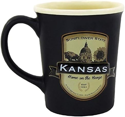 Americaware Kansas 18oz. Emblem Coffee Mug image 4