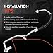 A-Premium A/C Suction Line Hose Assembly Compatible with Subaru Forester 2011-2013 H4 2.5L, Compressor to Evap