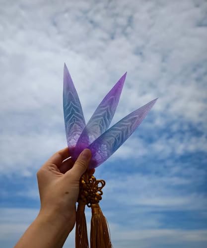 K Pop Dagger for Zoey's Costume Props - 3 Pack 3D Printed Halloween Darts Props Accessories for Women Gifts Role Play - Anime Cosplay Merch Party Toys3