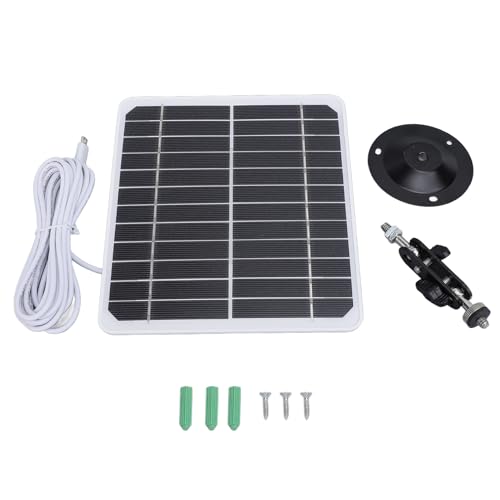 Cargador Solar 20W Cámaras Seguridad Solución Sin Cables Energía Constante 7