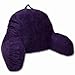 Microsuede Bedrest Pillow - Purple - Bed Rest Reading Pillow
