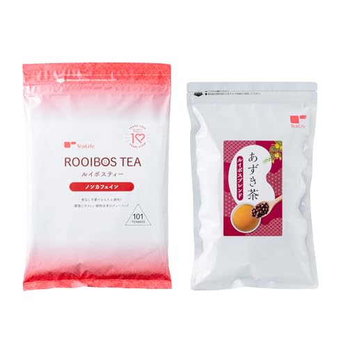 ティーライフ ルイボスティー あずき茶ルイボスブレンド 2袋セット 福袋 2025