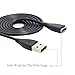 EveShine 2Pcs Fitbit Surge Charger, [Extra Length] 3.3ft /1M Replacement USB Charging Cable for Fitbit Surge Bracelet Wristband Super Watch Smart Watch